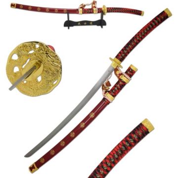 Snake Eye Warrior Classic Samurai Reverse Jintachi Sword (9040RD)